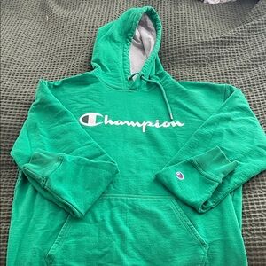 Champion Emerald Green Pullover Hoodie